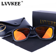 Load image into Gallery viewer, LVVKEE  Hot TOP Men Polarized Sunglasses Men Driving Outdoor Sports Sun Glasses for women UV400 Oculos De Sol red Color Lens