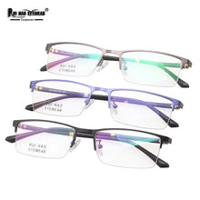 Load image into Gallery viewer, Leisure Eyeglasses Frame Unisex Optical Glasses Rui Hao Eyewear Rectangle  Frames Super Light Alloy Spectacles 928