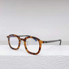 Load image into Gallery viewer, Lndbrg 18050 Rectangular Glasses Frame 137F Men Women Classic Designer Eyeglasses   Premium Prescription Eyewear