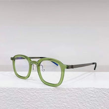 Load image into Gallery viewer, Lndbrg 18050 Rectangular Glasses Frame 137F Men Women Classic Designer Eyeglasses   Premium Prescription Eyewear