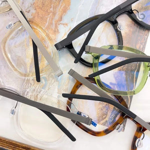Lndbrg 18050 Rectangular Glasses Frame 137F Men Women Classic Designer Eyeglasses   Premium Prescription Eyewear