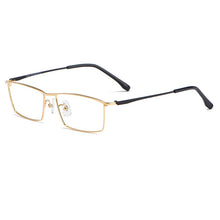 Load image into Gallery viewer, Logorela J85517 Men Pure Titanium Glasses Frame  Male Square Ultralight Eye Myopia Prescription Eyeglasses