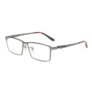 Logorela Men Pure Titanium Glasses Frame Male Square Ultralight Eye Myopia Prescription Eyeglasses 9013
