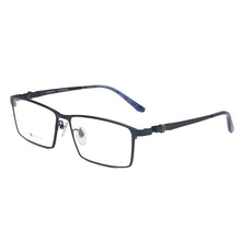 Load image into Gallery viewer, Logorela Men Pure Titanium Glasses Frame Male Square Ultralight Eye Myopia Prescription Eyeglasses 9013