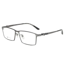 Load image into Gallery viewer, Logorela Men Pure Titanium Glasses Frame Male Square Ultralight Eye Myopia Prescription Eyeglasses 9013