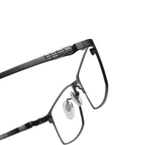 Logorela Men Pure Titanium Glasses Frame Male Square Ultralight Eye Myopia Prescription Eyeglasses 9017