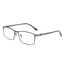 Load image into Gallery viewer, Logorela Men Pure Titanium Glasses Frame Male Square Ultralight Eye Myopia Prescription Eyeglasses 9017