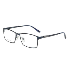 Load image into Gallery viewer, Logorela Men Pure Titanium Glasses Frame Male Square Ultralight Eye Myopia Prescription Eyeglasses 9017