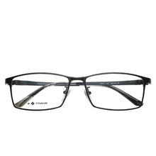 Load image into Gallery viewer, Logorela Men Pure Titanium Glasses Frame Male Square Ultralight Eye Myopia Prescription Eyeglasses 9017