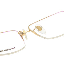 Load image into Gallery viewer, Logorela Men Pure Titanium Semi-rimless Glasses Frame  Male Square Ultralight Eye Myopia Prescription Eyeglasses 9021
