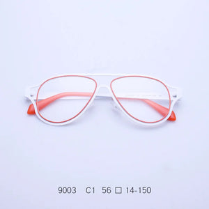 Brand Design Men's Aviation Oversized Metal Alloy Frame Glasses Women Punk Style Pilot Large Optical Lenses Eyeglasses