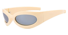 Carica l&#39;immagine nel visualizzatore di Gallery, Luxury Brand Sunglasses For Men Trendy Shield Wrap Around Hip Hop Oversized Sunglasses Women 2000&#39;s Shades Eyewear UV400