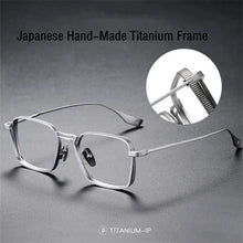 Load image into Gallery viewer, Luxury Brand Titanium Ultralight Gafas Square DTX125 Handmade Computer Eyeglasses Myopia Prescription Glasses Frames Men Oculos
