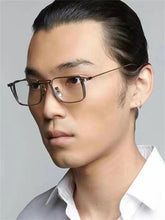 Load image into Gallery viewer, Luxury Brand Titanium Ultralight Gafas Square DTX125 Handmade Computer Eyeglasses Myopia Prescription Glasses Frames Men Oculos