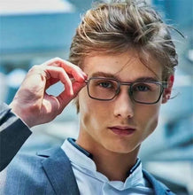 Load image into Gallery viewer, Luxury Brand Titanium Ultralight Gafas Square DTX125 Handmade Computer Eyeglasses Myopia Prescription Glasses Frames Men Oculos