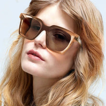 Carica l&#39;immagine nel visualizzatore di Gallery, Handmade Acetate Square Sunglasses For Men Polarized Glasses Women Italy Designer Lunette De Soleil Homme Hip-Hop Style