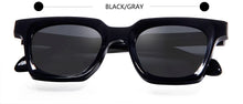 Carica l&#39;immagine nel visualizzatore di Gallery, Handmade Acetate Square Sunglasses For Men Polarized Glasses Women Italy Designer Lunette De Soleil Homme Hip-Hop Style