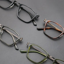 Load image into Gallery viewer, Luxury Titanium Glasses Frame Men Designer Optical Myopia Prescription Acetate Eyeglasses Frame Women    Brand Eyewear