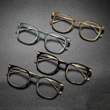 Carica l&#39;immagine nel visualizzatore di Gallery, Luxury Titanium Glasses Frame Men Vintage Designer Prescription Acetate Optical Eyeglasses Frame Women    Myopia Eyewear