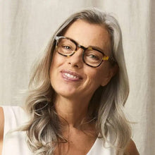 Load image into Gallery viewer, Luxury Vintage Quality Mos-Cot Solid Acetate Eyeglass Frame Momza Classical Oval Design Eyewear Women Men Myopia Sphere Optical