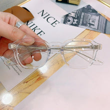 Load image into Gallery viewer, Luxury Vintage Quality Mos-Cot Solid Acetate Eyeglass Frame Momza Classical Oval Design Eyewear Women Men Myopia Sphere Optical