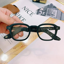 Load image into Gallery viewer, Luxury Vintage Quality Mos-Cot Solid Acetate Eyeglass Frame Momza Classical Oval Design Eyewear Women Men Myopia Sphere Optical