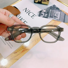 Load image into Gallery viewer, Luxury Vintage Quality Mos-Cot Solid Acetate Eyeglass Frame Momza Classical Oval Design Eyewear Women Men Myopia Sphere Optical