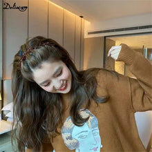 Load image into Gallery viewer, Luxury Woman Non-Slip Hair Bands with Clips Double Band Headbands for Women Hairstyle Bezel Hair Hoop Hair Accessories Headwear