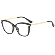 Load image into Gallery viewer, Luxury brand Cat Anti blue Eye Computer Glasses Tr90 Eyeglass Frames Alloy Photochromic Women&#39;s Men&#39;s Myopia Glasses