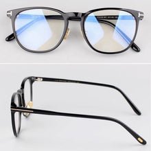 Load image into Gallery viewer, Luxury brand T0M men&#39;s prescription glasses frame tf5700 women&#39;s  leopard print computer glasses Eyeglasses Eyewear