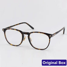 Load image into Gallery viewer, Luxury brand T0M men&#39;s prescription glasses frame tf5700 women&#39;s  leopard print computer glasses Eyeglasses Eyewear