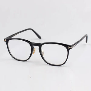 Luxury brand T0M men's prescription glasses frame tf5700 women's  leopard print computer glasses Eyeglasses Eyewear