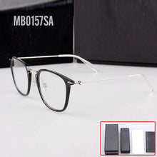 Load image into Gallery viewer, Luxury brands Glasses Frame Prescription Woman Men Glasses Retro Myopia Optical Frames Clear Lenses Eyeglasses Oculos MB0157SA