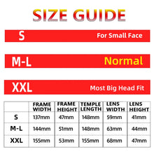 Carica l&#39;immagine nel visualizzatore di Gallery, MAXJULI Polarized Big Sunglasses for Men Women with Big Heads UV 400 Protection 8125