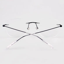 Load image into Gallery viewer, MB Brand Business Men's Glasses Fashion Women's Reading Glasses Ultra Light Pure Titanium Square Rimless Optical Glasses MB0101O