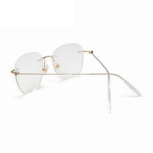 Load image into Gallery viewer, MB Brand Business Men's Glasses Fashion Women's Reading Glasses Ultra Light Pure Titanium Square Rimless Optical Glasses MB0101O
