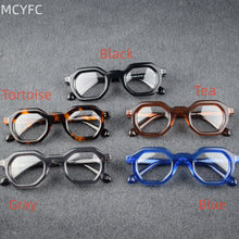 Load image into Gallery viewer, Irregular Acetate Glasses Frames Myopia and Farsightedness Optical Prescription Eyeglasses for Men Women Anti Blue Light