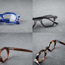 Load image into Gallery viewer, Irregular Acetate Glasses Frames Myopia and Farsightedness Optical Prescription Eyeglasses for Men Women Anti Blue Light