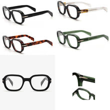 Carica l&#39;immagine nel visualizzatore di Gallery, MCYFC Montature per occhiali giapponesi Retro Design quadrato letterario per uomo Occhiali da vista Donna Montatura per occhiali da uomo