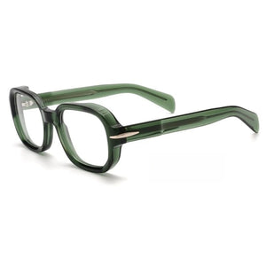MCYFC Montature per occhiali giapponesi Retro Design quadrato letterario per uomo Occhiali da vista Donna Montatura per occhiali da uomo