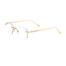 Load image into Gallery viewer, MCYFC Ultra-light Titanium  Eye Glasses Frames for Men Quadrilateral Rimless Business Eyeglasses Optical Prescription Eyewear