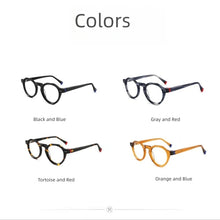 Load image into Gallery viewer, MCYFC Vintage Eye Glasses Frames for Men Full Rime Personality Splicing Myopic Hyperopic Optical Prescription Eyeglasses Frame