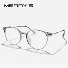 Load image into Gallery viewer, MERRYS DESIGN Cat Eye Oval Glasses Frame For Men Women Titanium Alloy Ultra-Light And Comfortable Optics Eyeglasses S2531