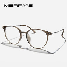 Load image into Gallery viewer, MERRYS DESIGN Cat Eye Oval Glasses Frame For Men Women Titanium Alloy Ultra-Light And Comfortable Optics Eyeglasses S2531
