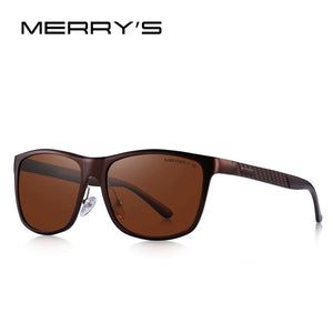 MERRYS DESIGN Classic Men Aluminum Alloy Sunglasses HD Polarized Driving UV400 Shades Protection S8360