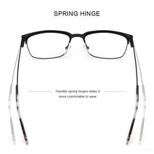 Load image into Gallery viewer, MERRYS DESIGN Classic Men Titanium Alloy Optical Glasses Frames Women Ultralight Square Myopia Prescription Eyeglasses S2084