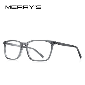 MERRYS DESIGN Men Acetate Glasses Frame Square Glasses Luxury Prescription Glasses Frames Optical Eyewear S2277