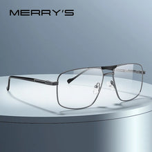Load image into Gallery viewer, MERRYS DESIGN Men Classic Square Glasses Optics Frame   Double Bridge Prescription Glasses Frames Optical Eyewear S2012