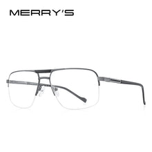 Load image into Gallery viewer, MERRYS DESIGN Men Classic Square Glasses Optics Frame   Double Bridge Prescription Glasses Frames Optical Eyewear S2012