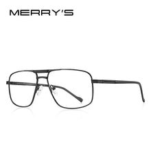 Load image into Gallery viewer, MERRYS DESIGN Men Classic Square Glasses Optics Frame   Double Bridge Prescription Glasses Frames Optical Eyewear S2012